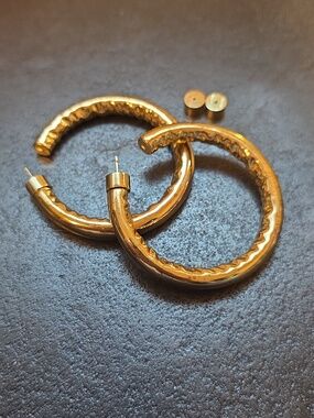 14k Gold Post Jennifer Fisher Hoops